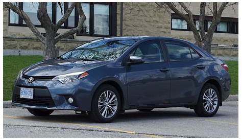 2014 Toyota Corolla LE CVT Review - YouTube