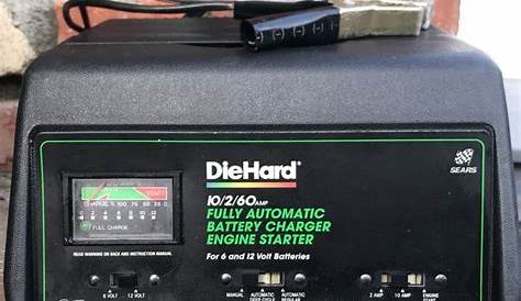 sears 10/2 amp battery charger manual