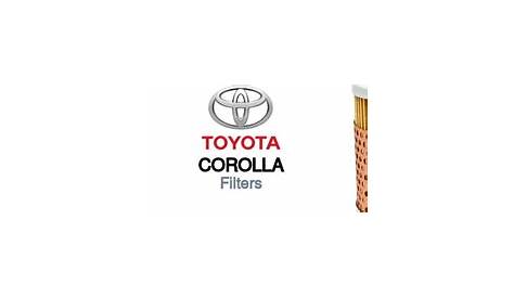 Shop for Toyota Corolla Filters | PartsAvatar
