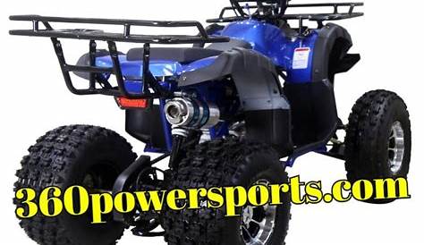 TaoTao 125CC NEW TFORCE Mid Size ATV, Automatic with Reverse, Air