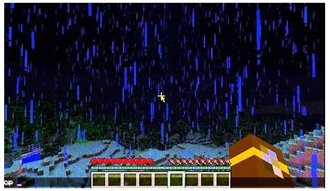 how to turn off rain particles in minecraft