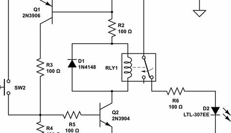 latch switch circuit diagram