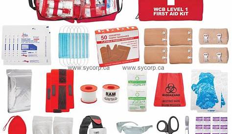First Aid Kit BC Level 1 WCB Soft Pack