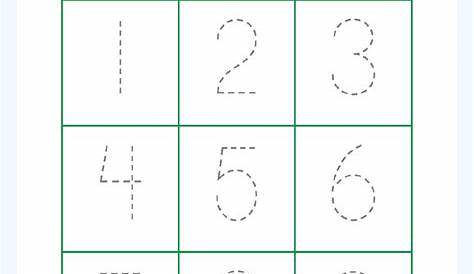 Free Printable Number Tracing Worksheets [PDF] Brighterly.com