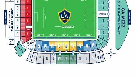 la coliseum seating chart row numbers #