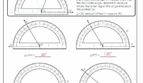 protractor practice worksheets