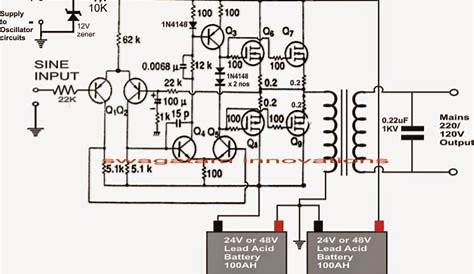 Scematic Diagram Panel: Simple Inverter Circuit Diagram 1000w