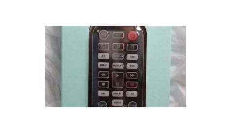 onn. R113663 6-Device Universal Remote Control dvd blue-ray hdtv cable