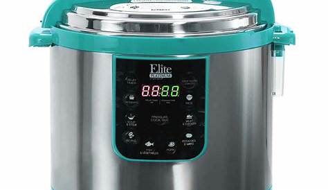 Elite Platinum EPC-1013T 10 Quart Electric Pressure Cooker Teal | Shop