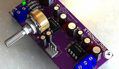 audio amplifier using lm386