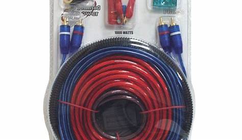 Amplifier Installation Wiring Kit Car Power Amp Install Power RCA Cable