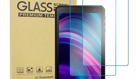 2-Pack Glass Screen Protector For Blu Smartphone M8L Tablet, M8L Tablet