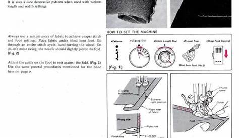 riccar sewing machine user manual