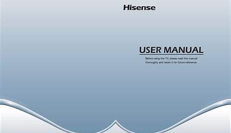 HISENSE 32H3 USER MANUAL Pdf Download | ManualsLib