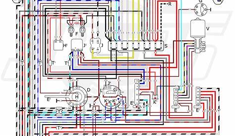 volkswagen bug wiring diagram