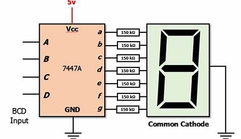 ic 7447 circuit diagram