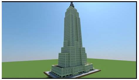 empire state building minecraft schematic