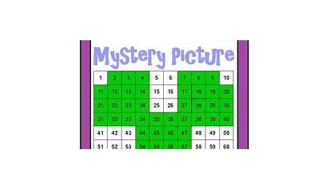 hundreds chart mystery picture