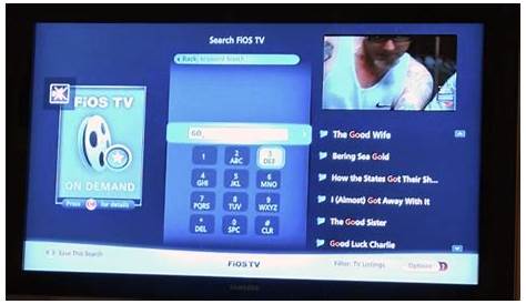 Verizon Improves FiOS TV Search UI