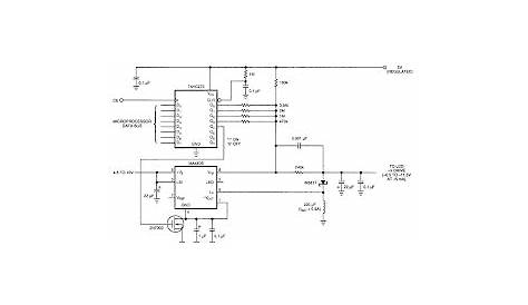 lcd component for circuit diagram