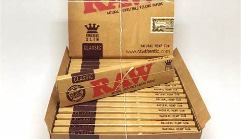 RAW KING SIZE PAPERS SLIM 32 Papers – Weedtzerland
