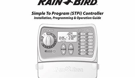 rain bird e 6c manual