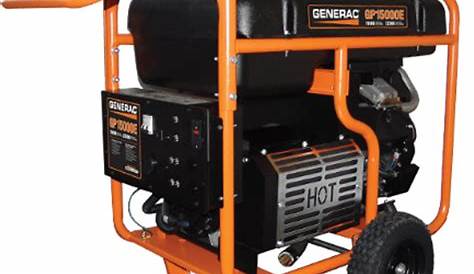 Generac | GP Series 15000E Portable Generator