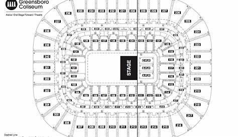 Seating Chart - SEE SEATING CHARTS MODULE | Greensboro Coliseum Complex
