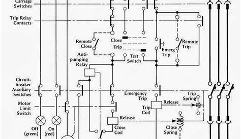 4160v motor circuit one line diagram