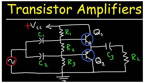 class a transistor amplifier schematic