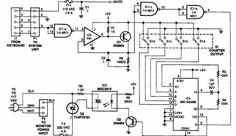 home electric power saver circuit diagram download