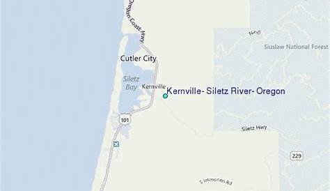 Kernville, Siletz River, Oregon Tide Station Location Guide