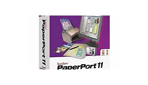 scansoft paperport se user manual