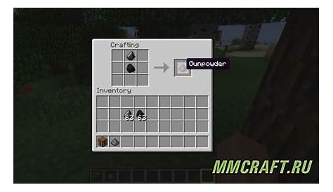 Мод Craft Gunpowder для Minecraft 1.5.2