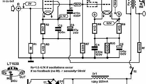 diy tube amp schematics