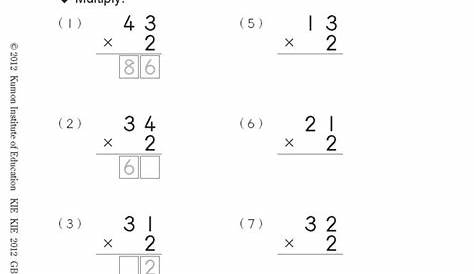 printable kumon math worksheets pdf