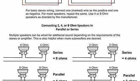 Speaker Wiring Diagram - Cadician's Blog