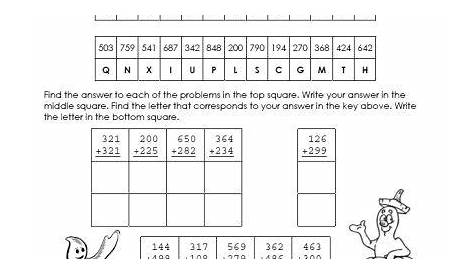 halloween mystery math worksheet for students to practice numbers and