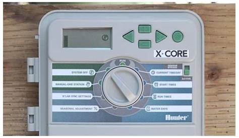 Troubleshooting X Core Sprinkler Control Box