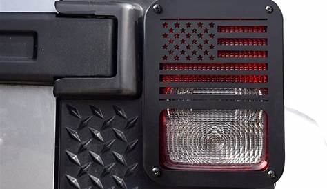 2018 jeep wrangler tail light covers
