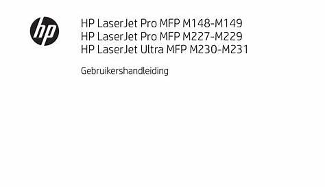HP LaserJet Pro MFP M148fdw User manual