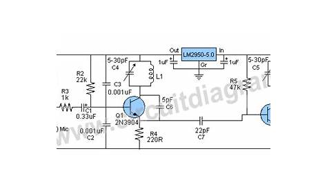 long range fm transmitter circuit diagram