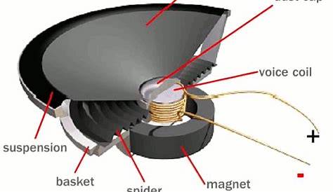 schematic diagram of a speaker