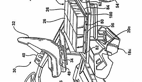 Patent US6938400 - Electric drive mower with trailed auxiliary power