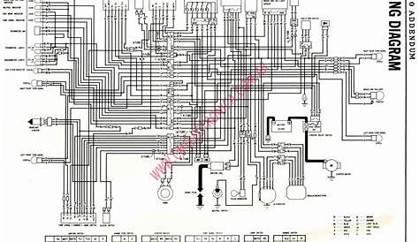 honda xbr500 wiring diagram