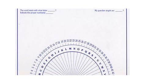 Free Printable Pendulum Charts Collection | Pendulum board, Dowsing