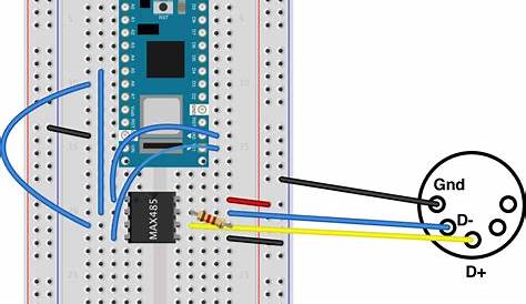 dmx receiver circuit diagram