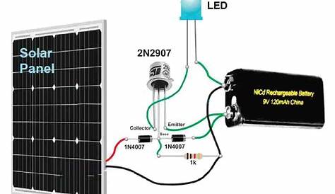 Electronic Solar Street Night Lights Diagrams - Automatic Night Led