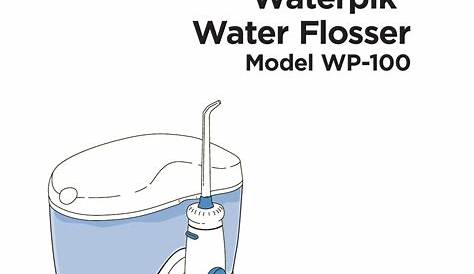waterpik flosser user manual