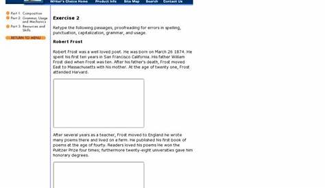 Proofreading Activity Worksheet for 5th - 6th Grade | Lesson Planet